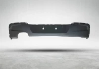 Diffuser Πίσω Προφυλακτήρα Για Bmw 1 F20 F21 11-15 M-Packet M125i Look Με 1 Διπλή Τρύπα Εξάτμισης Αριστερά Από Abs Πλαστικό 1 Τεμάχιο