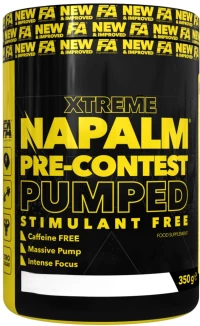 FA Nutrition Xtreme Napalm Pre-Contest / Pumped - Stimulant Free [350 Γραμμάρια] Dragon Fruit