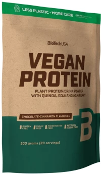 BioTech USA Vegan Protein [500 Γραμμάρια] Φουντούκι