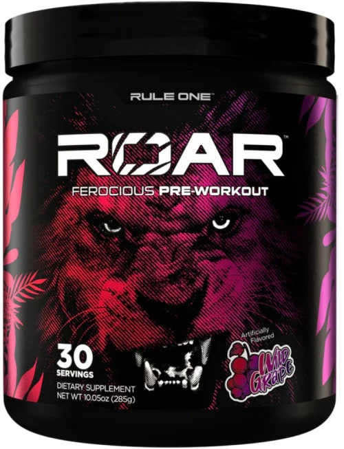 Rule1 Roar | Ferocious Pre-Workout [300-315 Γραμμάρια] Άγρια σταφύλια