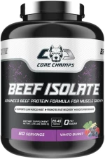 Core Champs by Kai Greene Beef Isolate Clear | 0 Sugar ~ 0 Fat ~ 88% Advanced Beef Protein [1800 Γραμμάρια] Φρούτα του δάσους