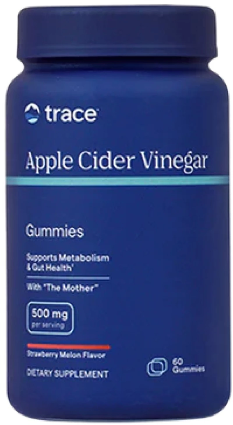 Trace Minerals Research Apple Cider Vinegar Gummies 500 mg [60 Τσίχλες]