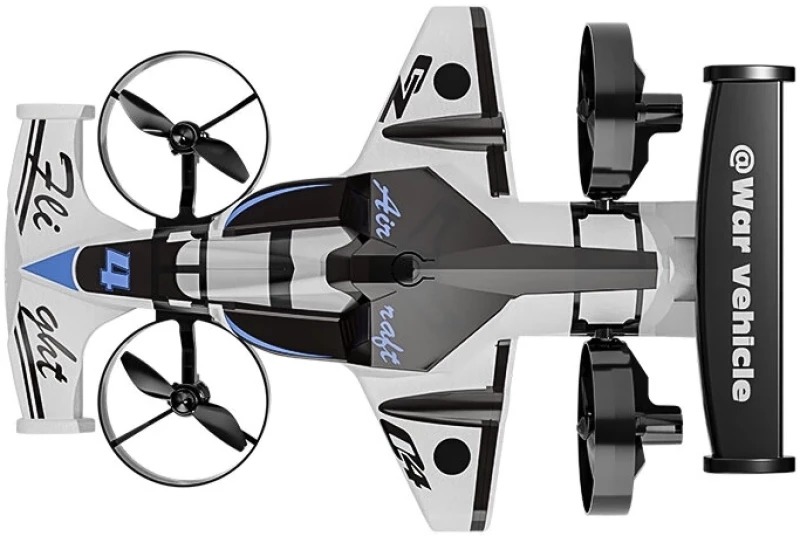 CZ04 2-σε-1 Ιπτάμενο Αυτοκίνητο RC Drone Πράσινο με 1 Μπαταρία