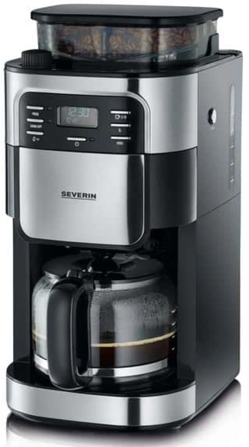 Severin KA4810 Προγραμματιζόμενη Καφετιέρα Φίλτρου 1000W Silver