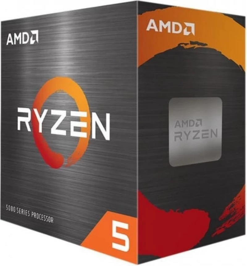 AMD Ryzen 5 5500 3.6GHz Επεξεργαστής 6 Πυρήνων για Socket AM4 σε Κουτί με Ψύκτρα