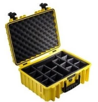B-W Outdoor Case Type 5000 yellow padded partition insert (5000/Y/RPD)