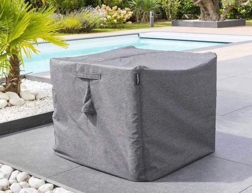 Κάλυμμα πολυθρόνας Hesperide  - 75x75x100cm - Γκρι