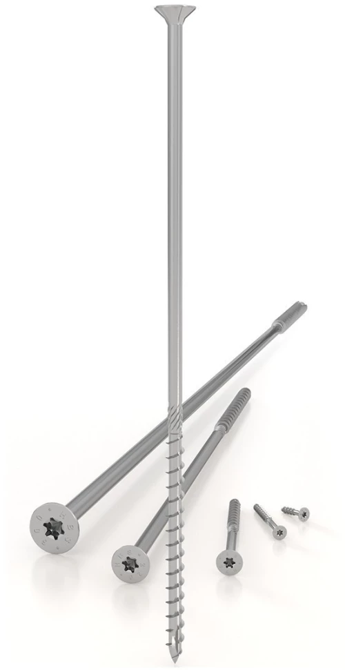 Βίδες ξύλου torx Ø6mm HBS Ø6 x 60mm