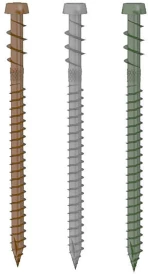 Βίδες ξύλου torx για πάτωμα Ø5 x 50mm - Γκρι