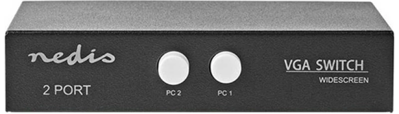 Nedis 2-Port VGA Switch Black (CSWI5902BK)