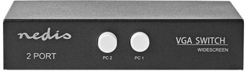 Nedis 2-Port VGA Switch Black (CSWI5902BK)