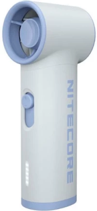 NiteCore Lightweight Mini Handheld Fan NEF01 Lite Lavender Blue (9110101571)