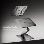 BRATECK μεταλλική βάση για laptop LPS09-02, 11~17", foldable, γκρι