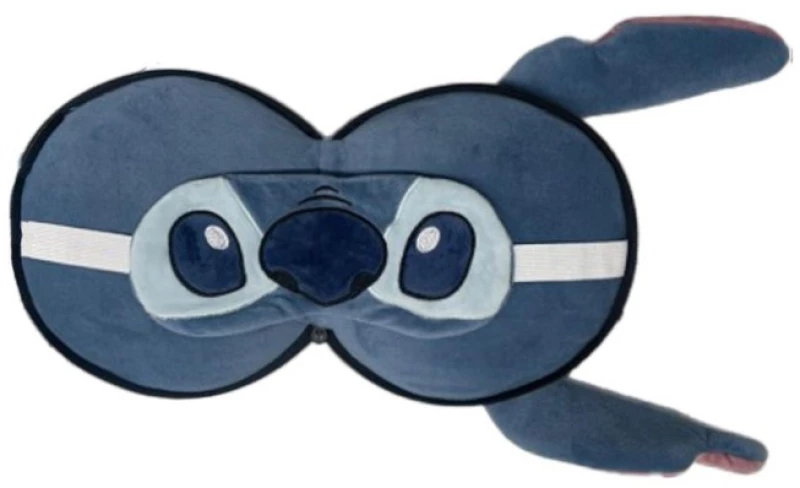 Μαξιλάρι λαιμού Diakakis με μάσκα ύπνου Disney Stitch 000565600