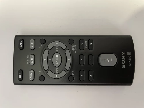 sony control rm-x232
