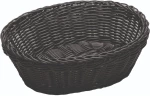 Ψωμιερα Οβαλ 23X17X8Cm Μαυρη