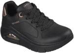 Skechers Premium Leather UNO Icon - Idolized Air 177767-BBK SKECHERS Μαύρο
