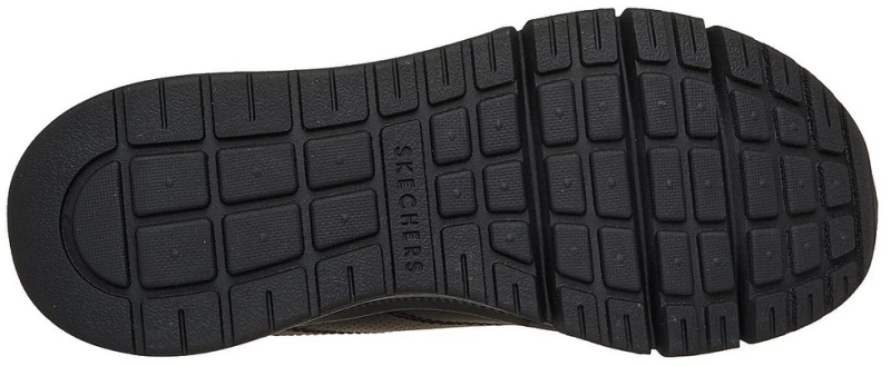 Skechers Premium Leather UNO Icon - Idolized Air 177767-BBK SKECHERS Μαύρο