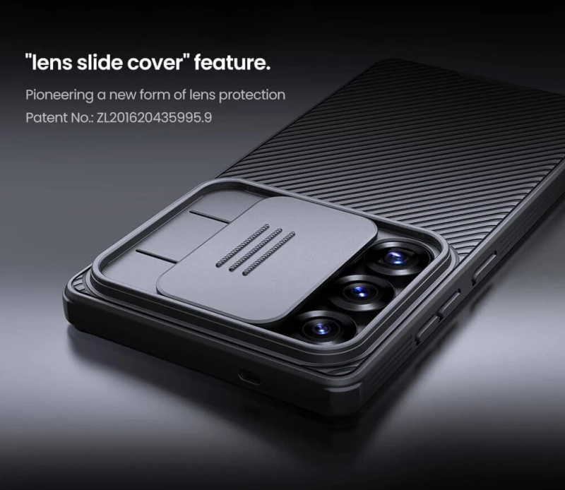 NILLKIN θήκη CamShield Pro για Samsung Galaxy S25 Ultra, μαύρη