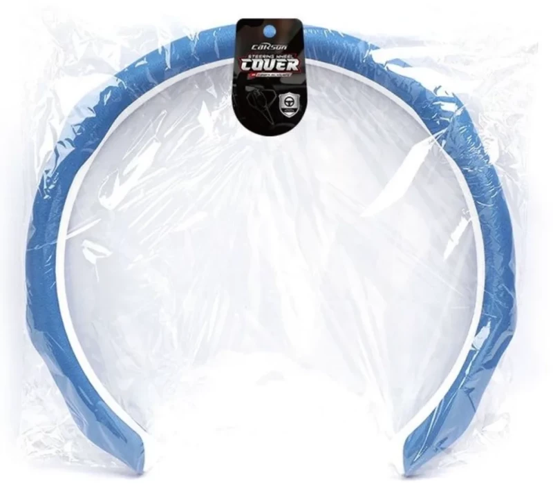 Αντιολισθητικό Μπλε Κάλυμμα Τιμονιού C-Shape CarSun