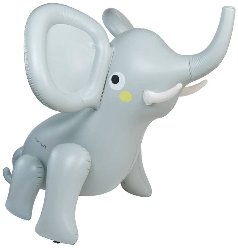 SunnyLife Φουσκωτό Παιχνίδι Νερού Giant Sprinkler Eli the Elephant Grey