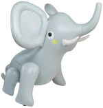 SunnyLife Φουσκωτό Παιχνίδι Νερού Giant Sprinkler Eli the Elephant Grey
