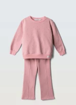 Εβίτα Fashion Παιδικό Σετ Φόρμας Με Στρασάκια, Σαπιο Μήλο
