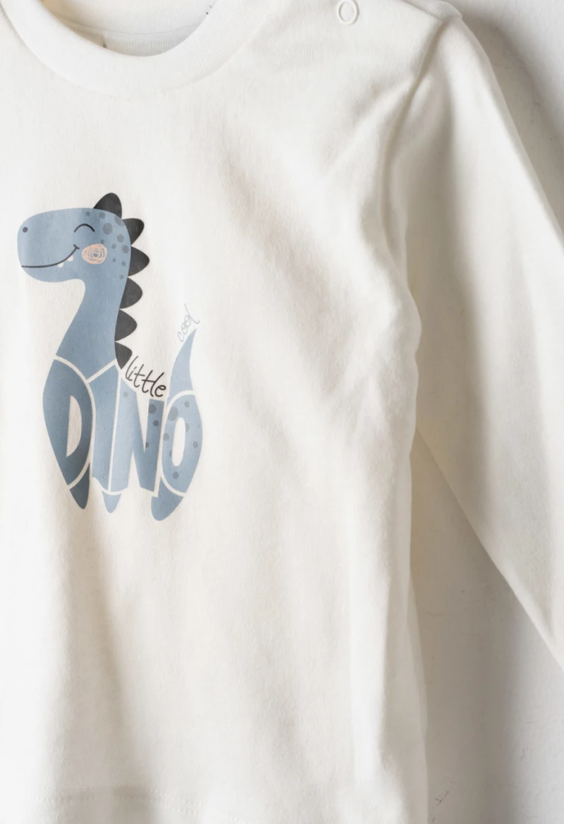 Hashtag Bebe Σετ Φόρμας 3τμχ Mε Ζακέτα Dino, Aνθρακί