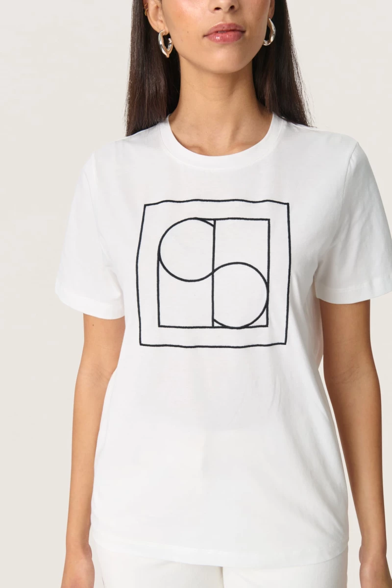 Λευκό t-shirt γυναικείο Varga Soaked in Luxury - Λευκό