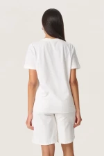 Λευκό t-shirt γυναικείο Varga Soaked in Luxury - Λευκό