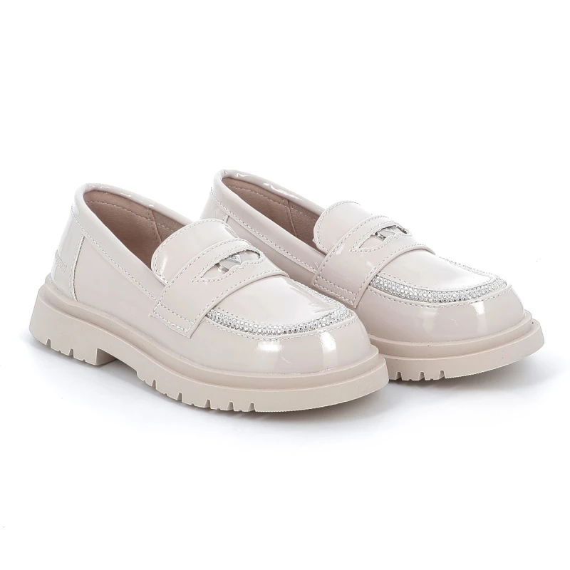Παπούτσια loafers τρακτερωτή σόλα Mayoral 44558-Crudo