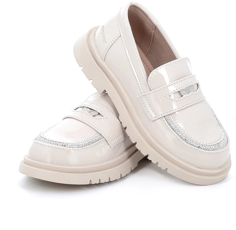 Παπούτσια loafers τρακτερωτή σόλα Mayoral 44558-Crudo