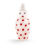 Βάζο Canopie Pepa Red-White Seletti Πορσελάνη
