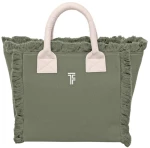 Τσάντα Χειρός Caribbean 26x24x16cm Khaki - Ammos  Feel & Touch
