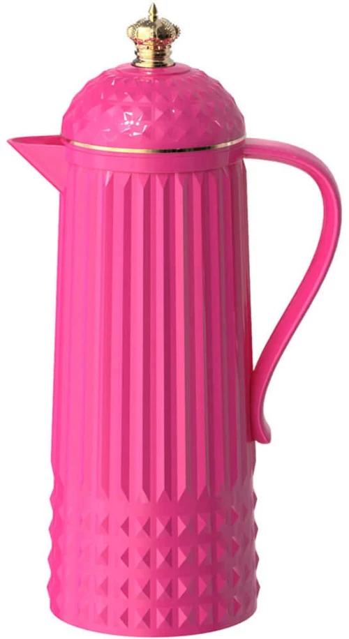 Κανάτα - Θερμός Crown PT4291BP Φ12x34cm Bright Pink Present Time Πολυπροπυλένιο