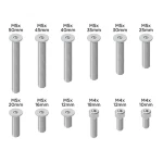 Quad Lock Ανταλλακτικές Βίδες Quad Lock Screw Set V2 QLP-RSS-2
