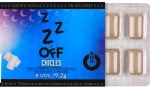 WUG OFF - FUNCTIONAL MELATONIN & VALERIAN LIQUORICE FLAVOUR GUM BLISTER 8 PCS