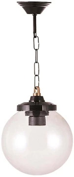 Φωτιστικό Οροφής 685AVN1144 Φ20x50cm E27 40W Black Opviq