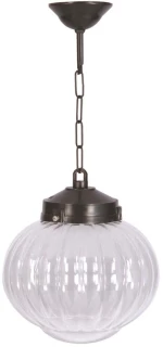 Φωτιστικό Οροφής 685AVN1248 Φ23x45cm E27 40W Black Opviq
