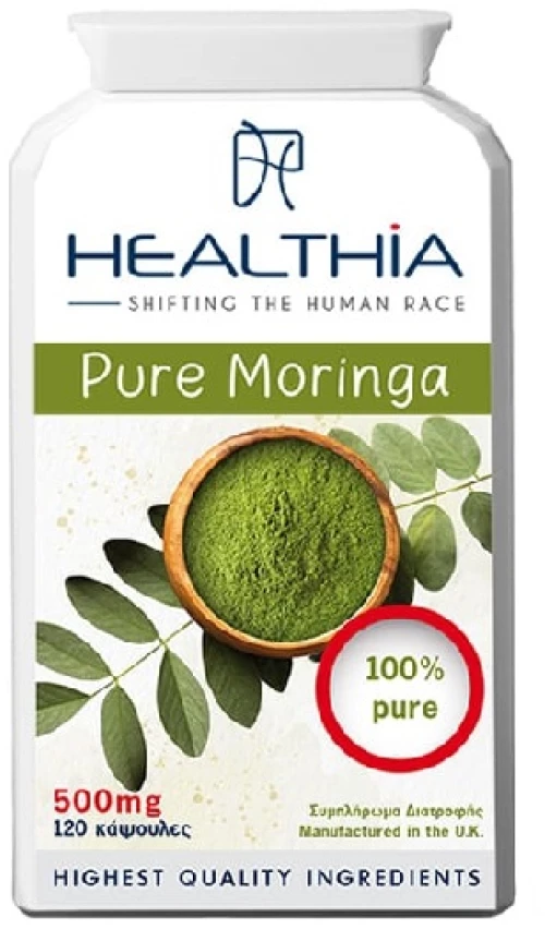 HEALTHIA Pure Moringa 120caps