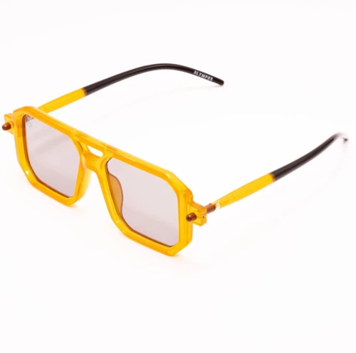 Olympus Sunglasses Themistocles New Orange Unisex Γυαλιά Ηλίου σε Πορτοκαλί Χρώμα με Ανοιχτό Καφέ Φακό