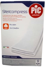 [2] PiC Stericompress (36cmX40cm) (12 τμχ)