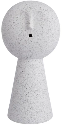 Διακοσμητική Φιγούρα Πρόσωπο NAG131K1 12,5x10,2x34cm White Espiel Κεραμικό