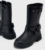 Mayoral Biker τρακτερωτη ψηλη μαυρο 15-46564-043 46564 Κορίτσι