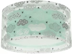 Φωτιστικό Οροφής-Πλαφονιέρα Clouds 41416MH 33x16,5cm 2xE27 Green Ango