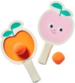 SunnyLife Ρακέτες Παραλίας Παιδικές Velcro Poppy the Peach Multi 26180112
