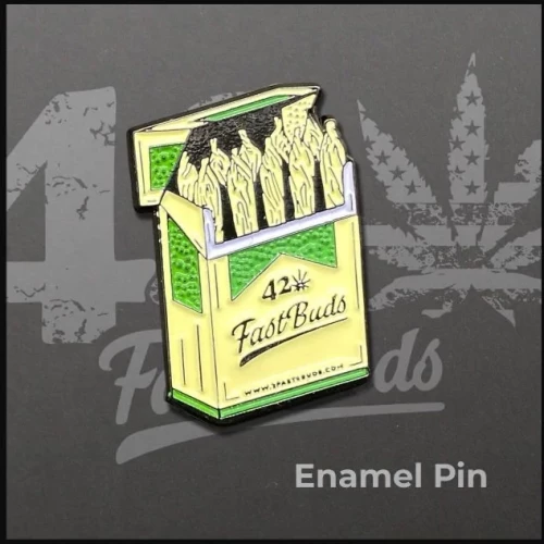 Fast Buds 420 Enamel Pin