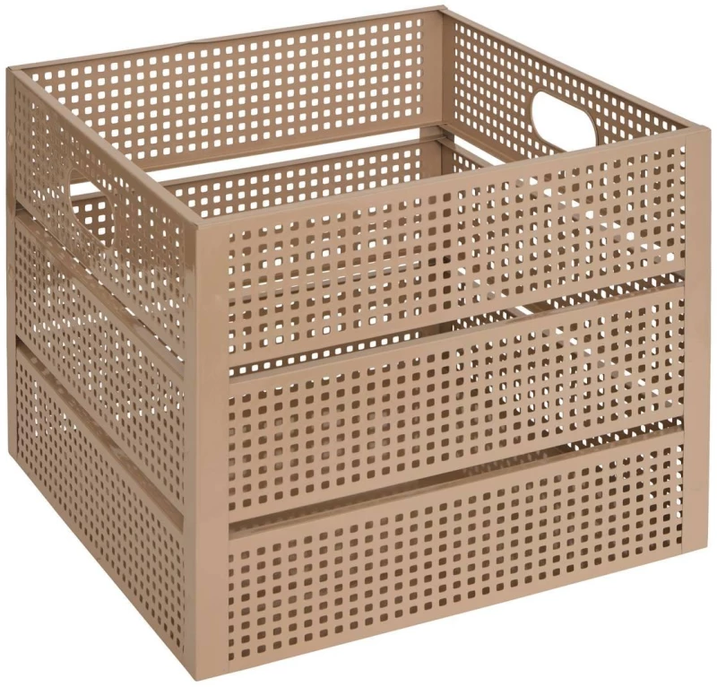 Atmosphera Μεταλλικό Σετ Κουτιών Αποθήκευσης 35x35x30 εκ. 211534A