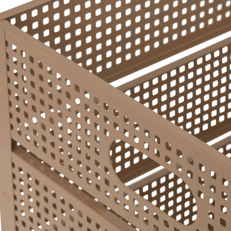 Atmosphera Μεταλλικό Σετ Κουτιών Αποθήκευσης 35x35x30 εκ. 211534A