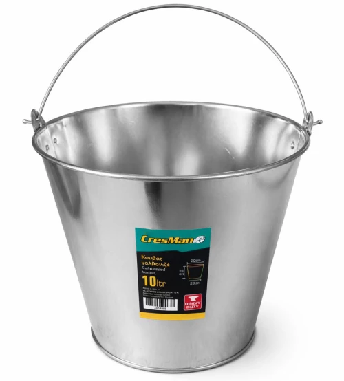 Κουβάς γαλβανιζέ 5L Cresman